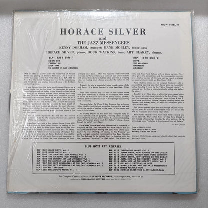Horace Silver and the Jazz Messengers – Blue Note BLP 1518 Vinyl LP – actual product photo 2