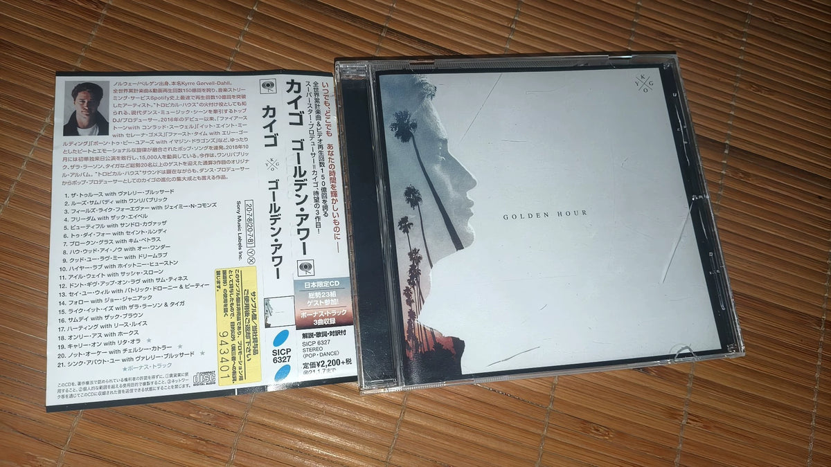 Kygo – Golden Hour – Japanese Promo CD with Obi