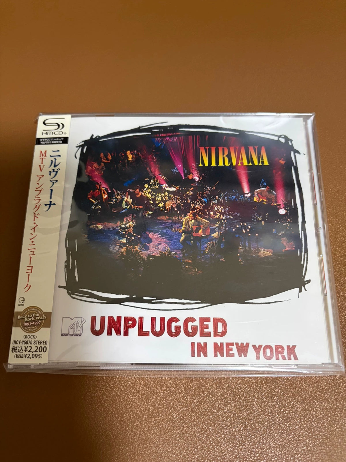 Nirvana – MTV Unplugged in New York – Japanese SHM-CD, Cracked Case – actual item photograph