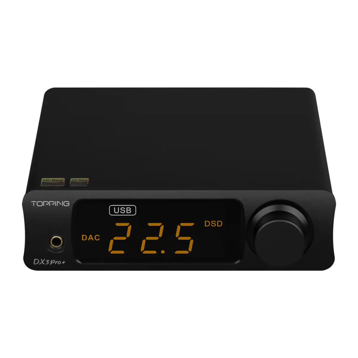 TOPPING DX3 Pro+ DAC & Headphone Amplifier – Black EU