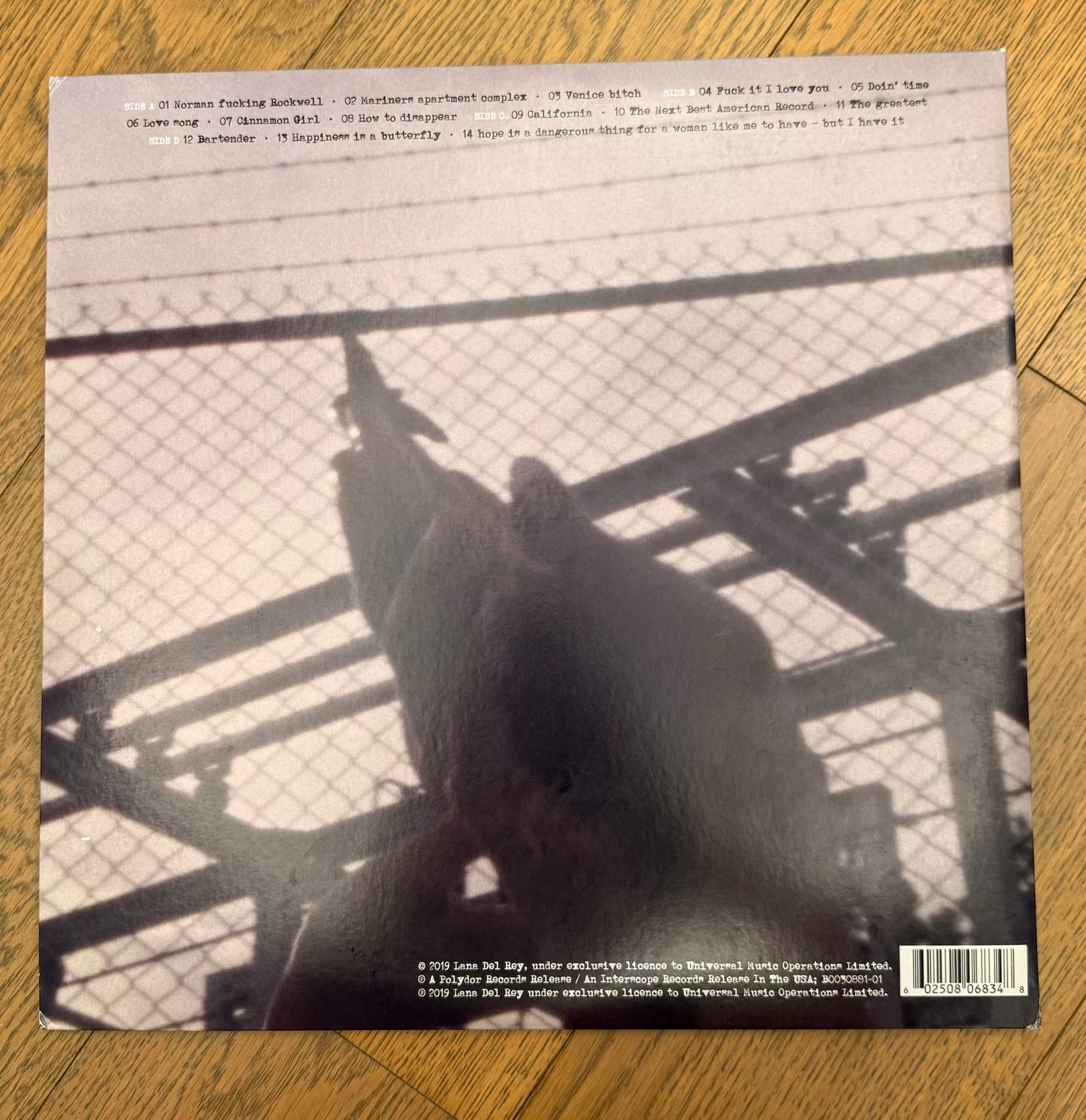 Lana Del Rey – Norman Fucking Rockwell! US Pink Vinyl