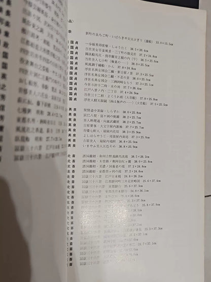 Sakai Collection – Ukiyo-e Print Exhibition Catalogue – actual item photograph 9