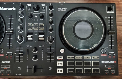 Numark Mixtrack Platinum FX – DJ Controller with Carry Bag – actual item photograph 3