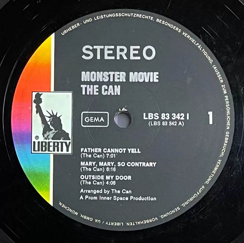 Can – Monster Movie 1970 German First-Press Vinyl LP — product detail 3