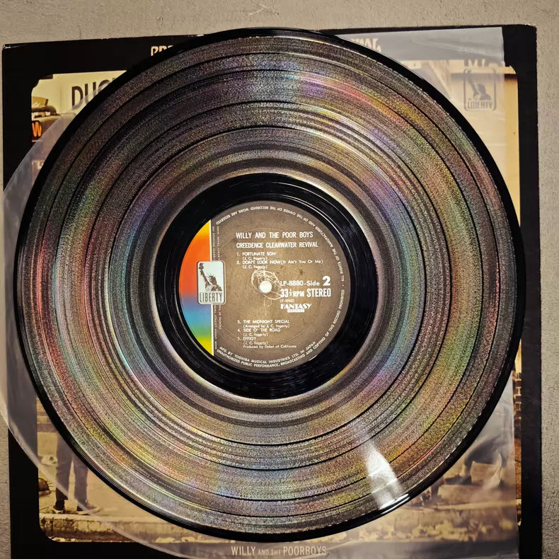 Creedence Clearwater Revival – Willy and the Poor Boys, Japanese Edition (LP) – source photograph 1