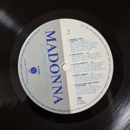 Madonna – True Blue – Japanese Vinyl LP – actual copy