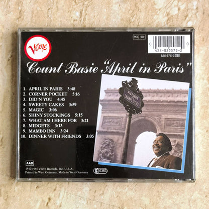 Count Basie and His Orchestra – April in Paris – US CD