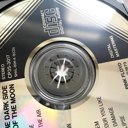 Pink Floyd – The Dark Side of the Moon – Japanese Black Triangle CD – actual item photograph 5