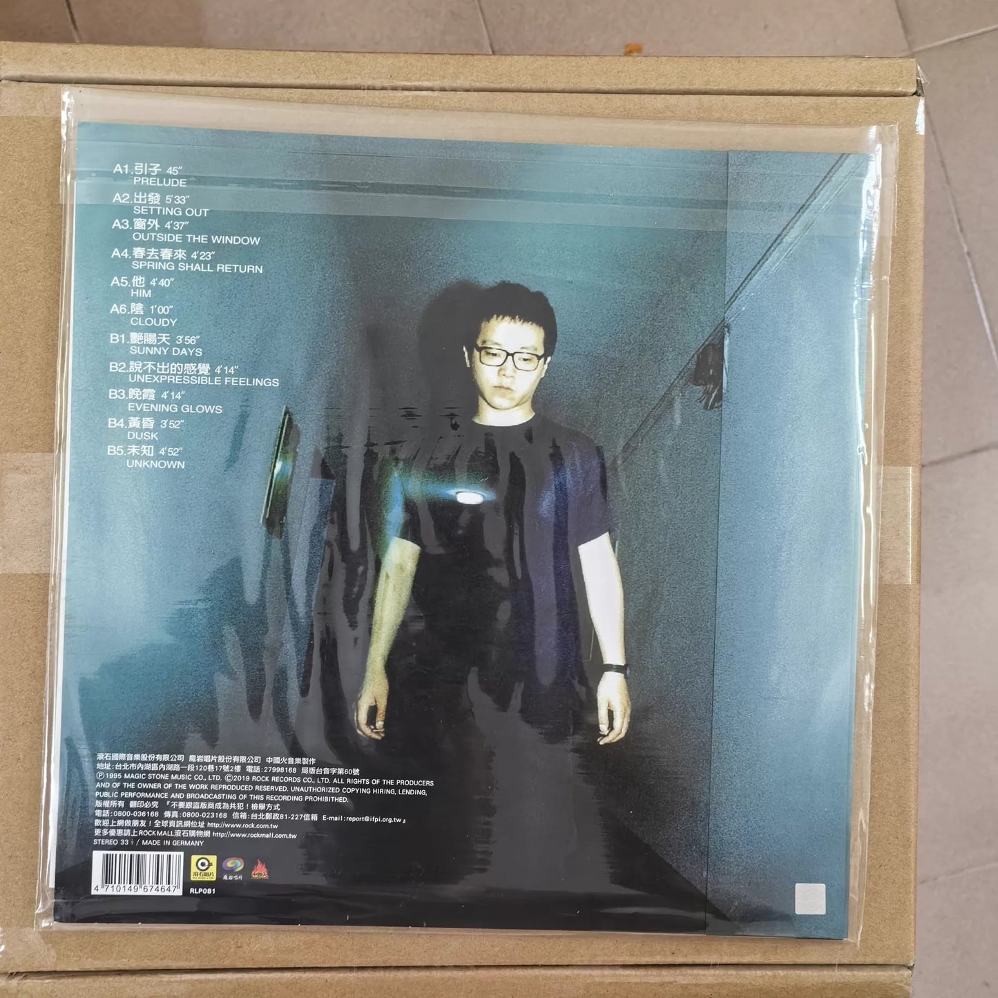 竇唯《艷陽天》140 克黑膠唱片（LP）