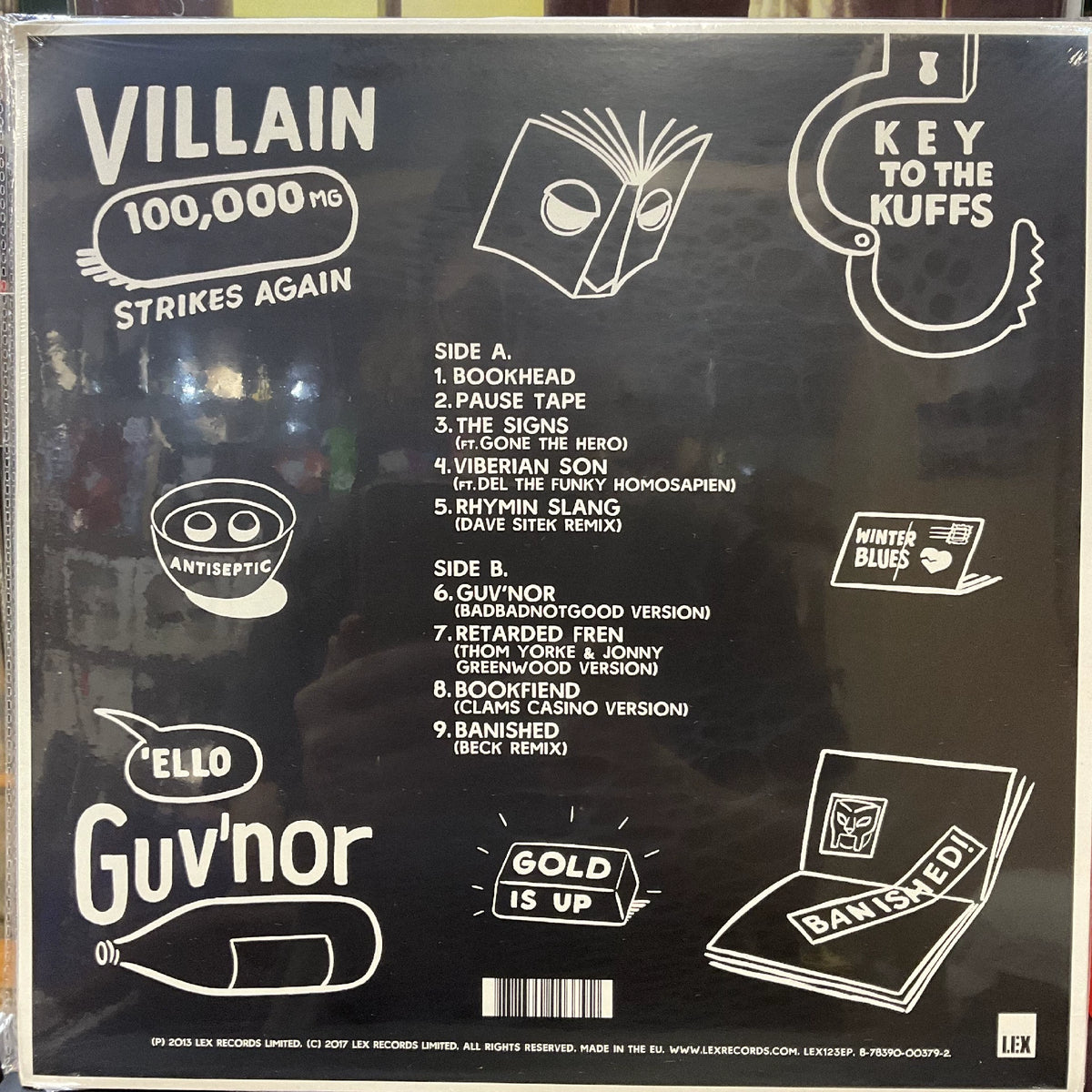 JJ DOOM – Bookhead EP (LP) – photo 2