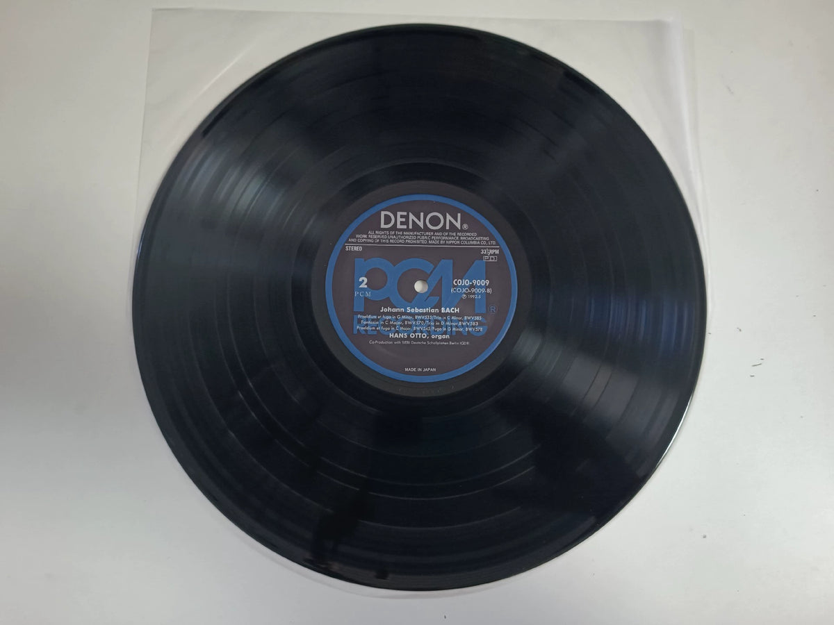 Hans Otto – Bach: Die Grosse Silbermannorgel des Domes zu Freiberg (LP) – photo 3