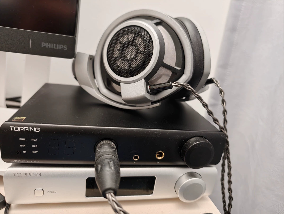 Sennheiser HD800 + Topping D90 Discrete + A90 Discrete Headphone System – photo 1