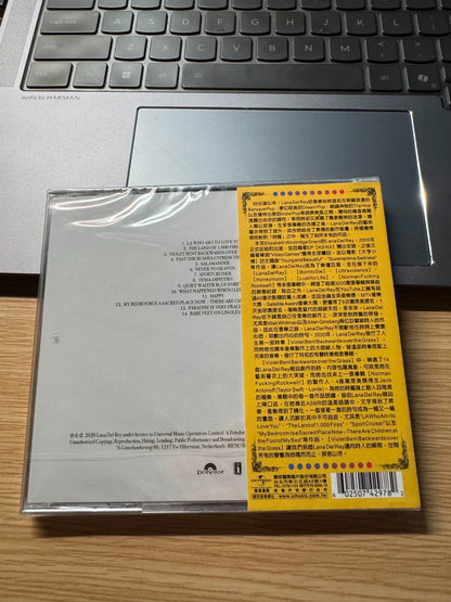 Lana Del Rey – Violet Bent Backwards Over the Grass – CD with Taiwan OBI