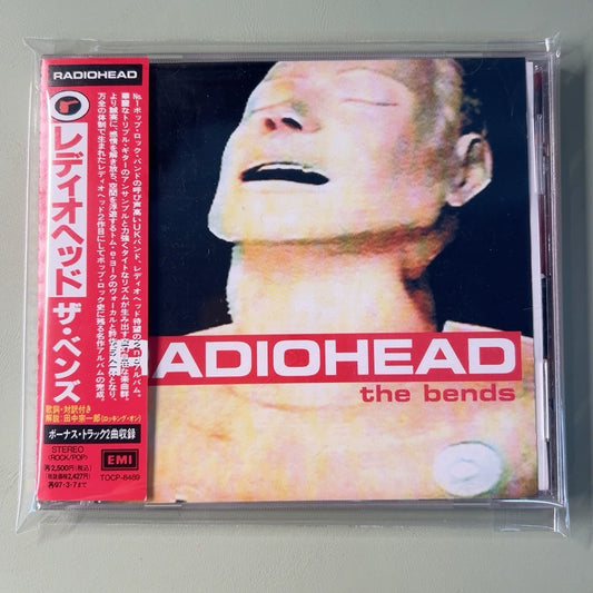 Radiohead – The Bends, Japanese CD with OBI, TOCP-8489 – actual item photograph
