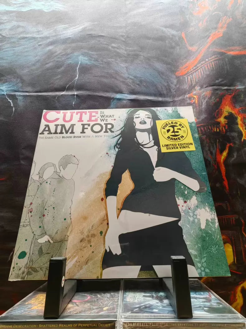 Cute Is What We Aim For – The Same Old Blood Rush with a New Touch, Silver Vinyl (LP) – source photograph 2