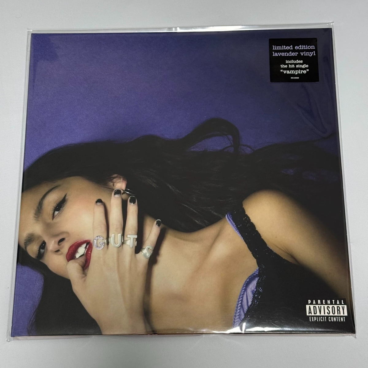 Olivia Rodrigo – Guts – Lavender Vinyl LP, Opened