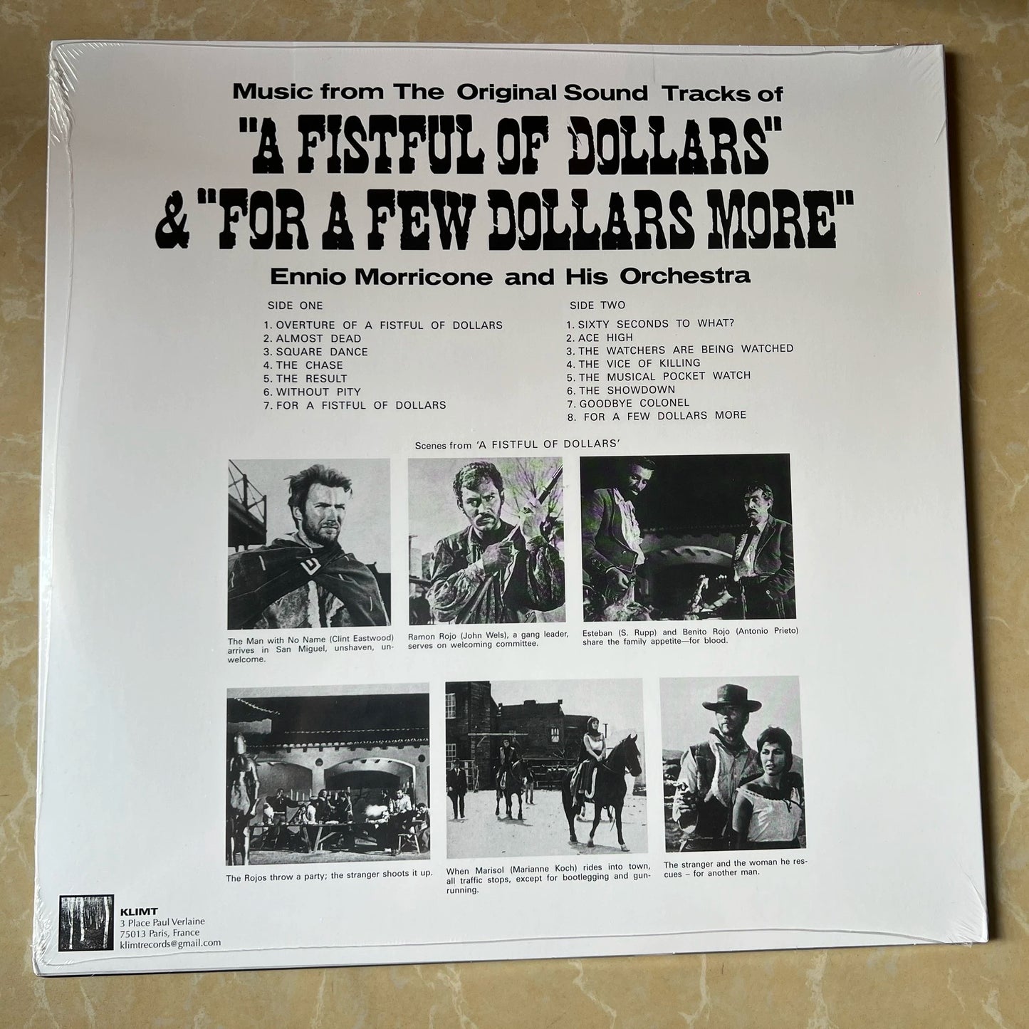 Ennio Morricone – A Fistful of Dollars & For a Few Dollars More – Oxblood Vinyl (LP)