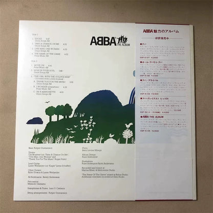 ABBA – The Album – Japanese Vinyl LP – actual copy