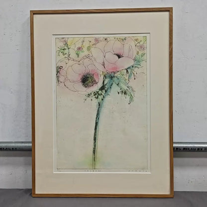 Anemone Flowers – Framed Print, Numbered 12/30 – actual item photograph 1