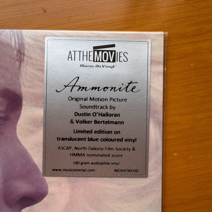 Ammonite – Original Motion Picture Soundtrack – Clear Blue Vinyl LP