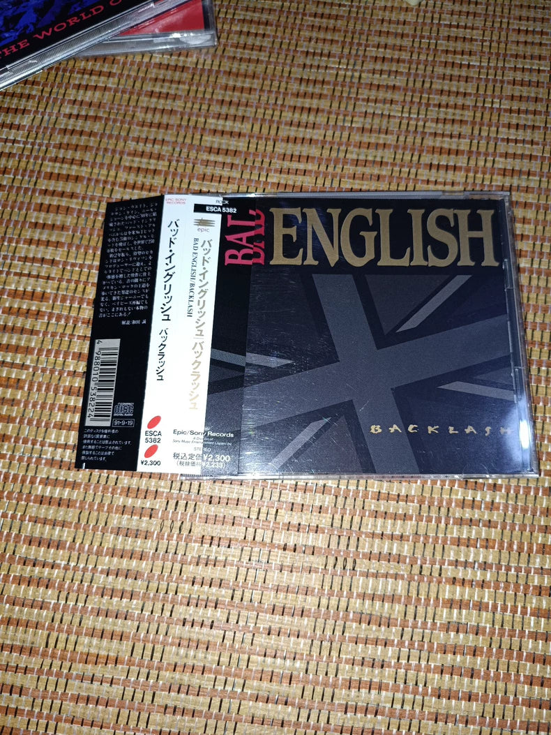 Bad English – Backlash 1991 Japanese First-Press CD — main view
