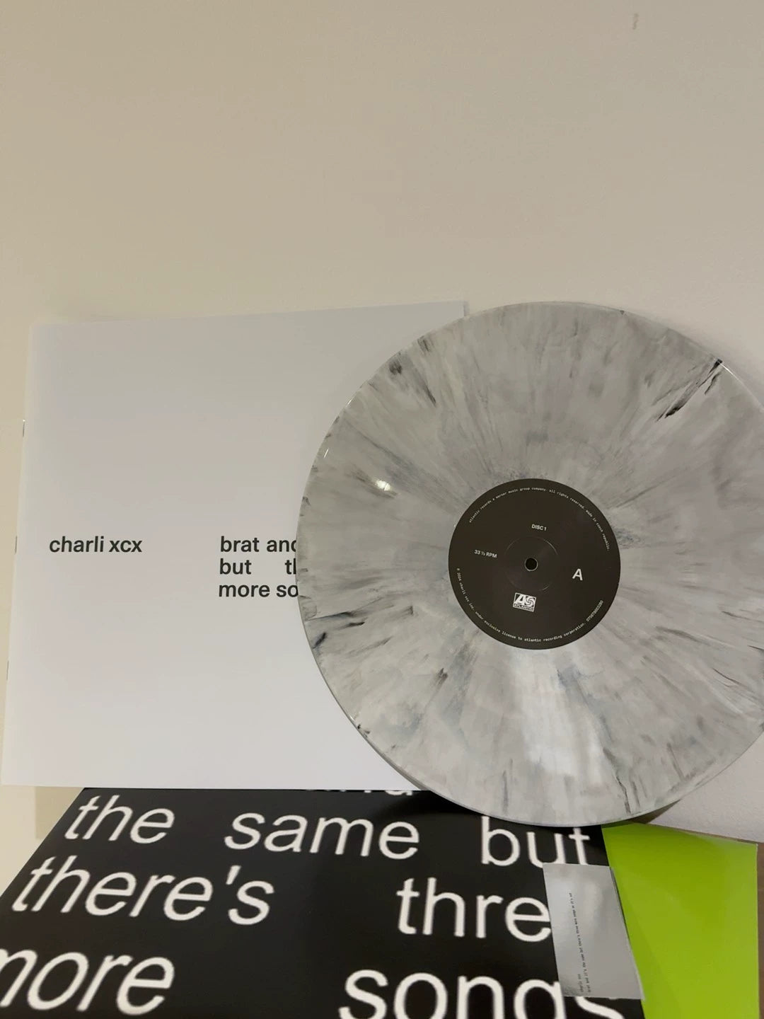 Charli XCX BRAT (Deluxe) vinyl record photo 4