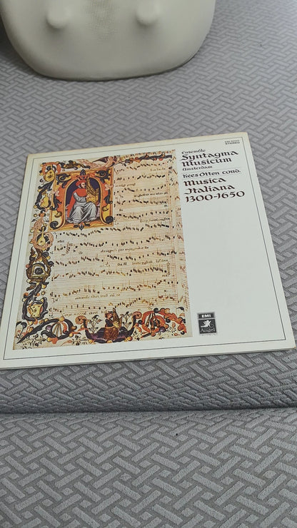 Ensemble Syntagma Musicum Amsterdam – Italian Music 1300–1650 (LP) – source photo 1