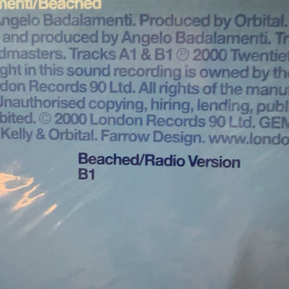 Orbital & Angelo Badalamenti – Beached; actual item detail