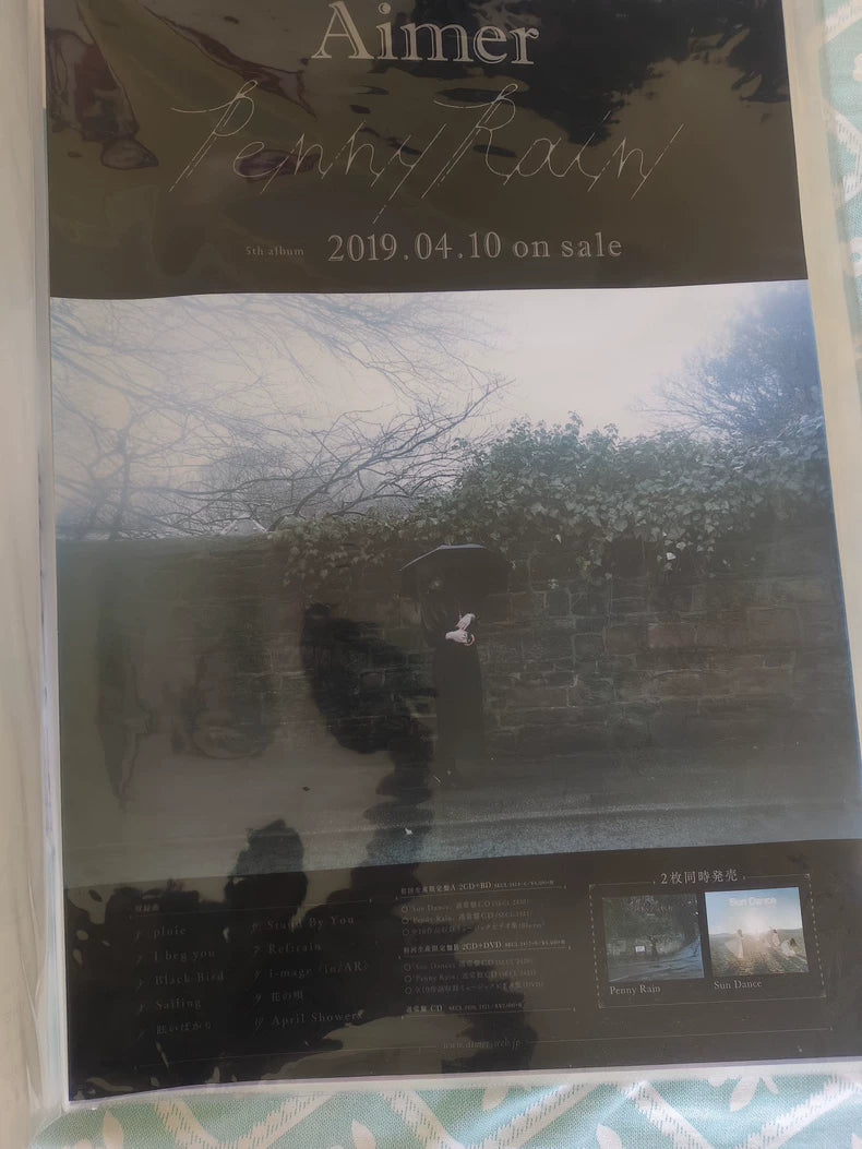 Aimer Penny Rain promotional poster