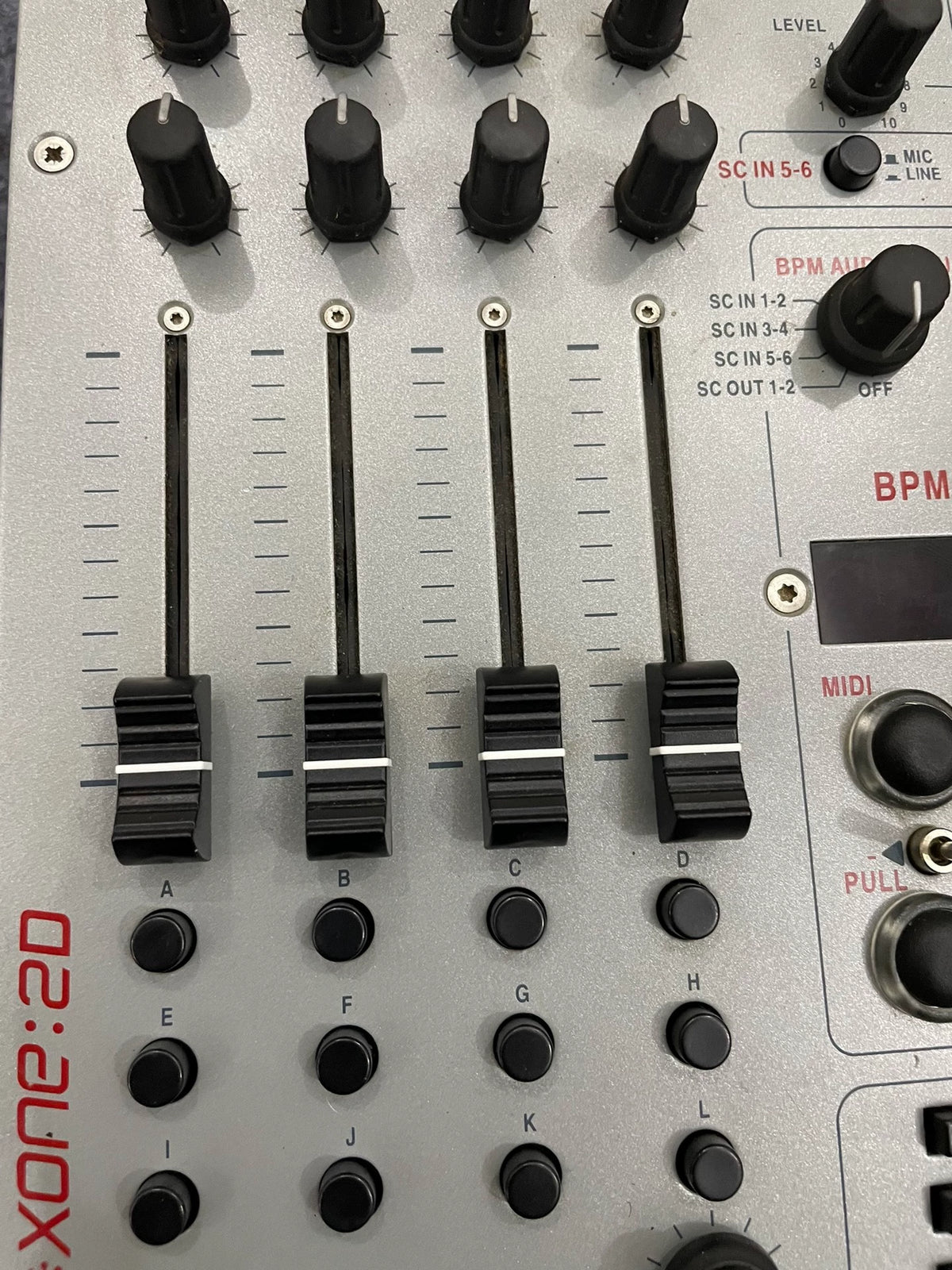 Allen & Heath Xone:2D Controller and Audio Interface – Used – actual item photograph 2