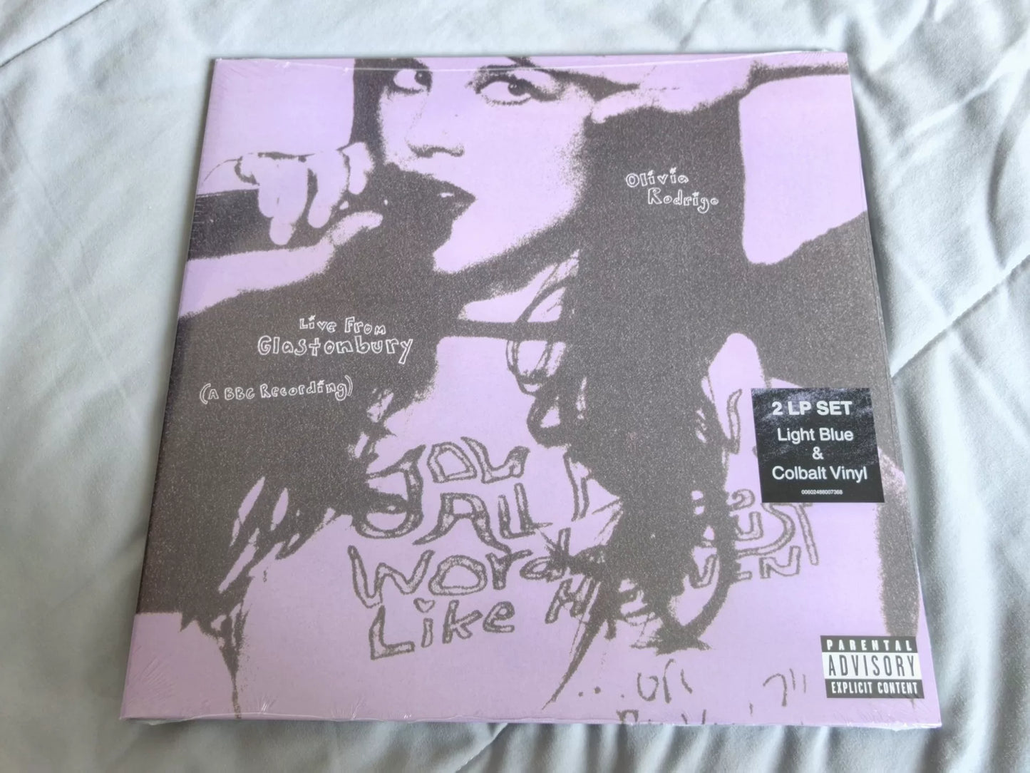 Olivia Rodrigo – Live From Glastonbury – Blue Vinyl (2LP)
