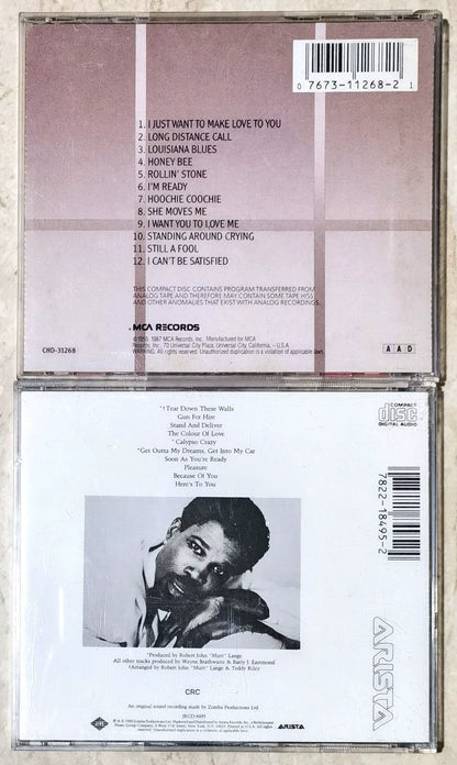 Muddy Waters / Billy Ocean – The Best of Muddy Waters + Tear Down These Walls – US 2CD Bundle
