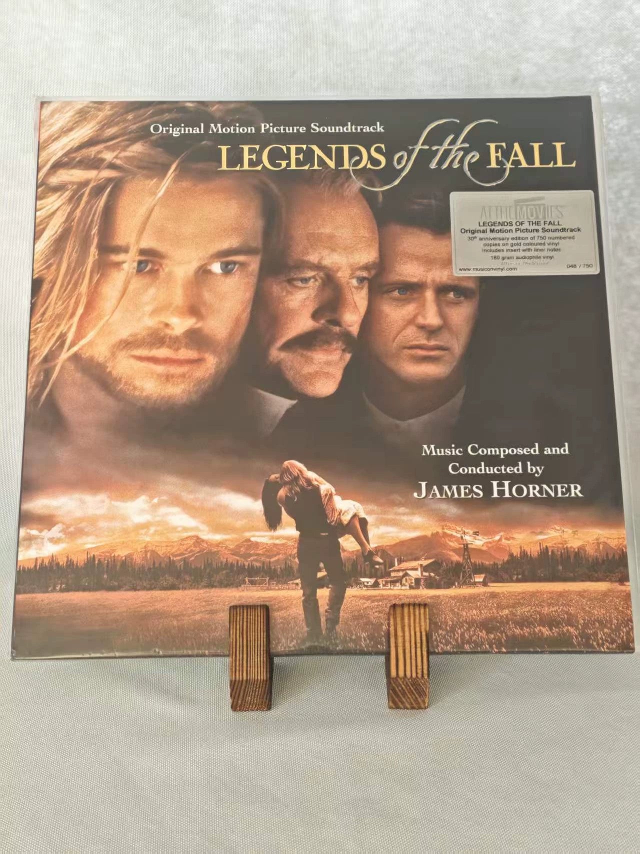 James Horner – Legends of the Fall Gold Vinyl Soundtrack 2LP