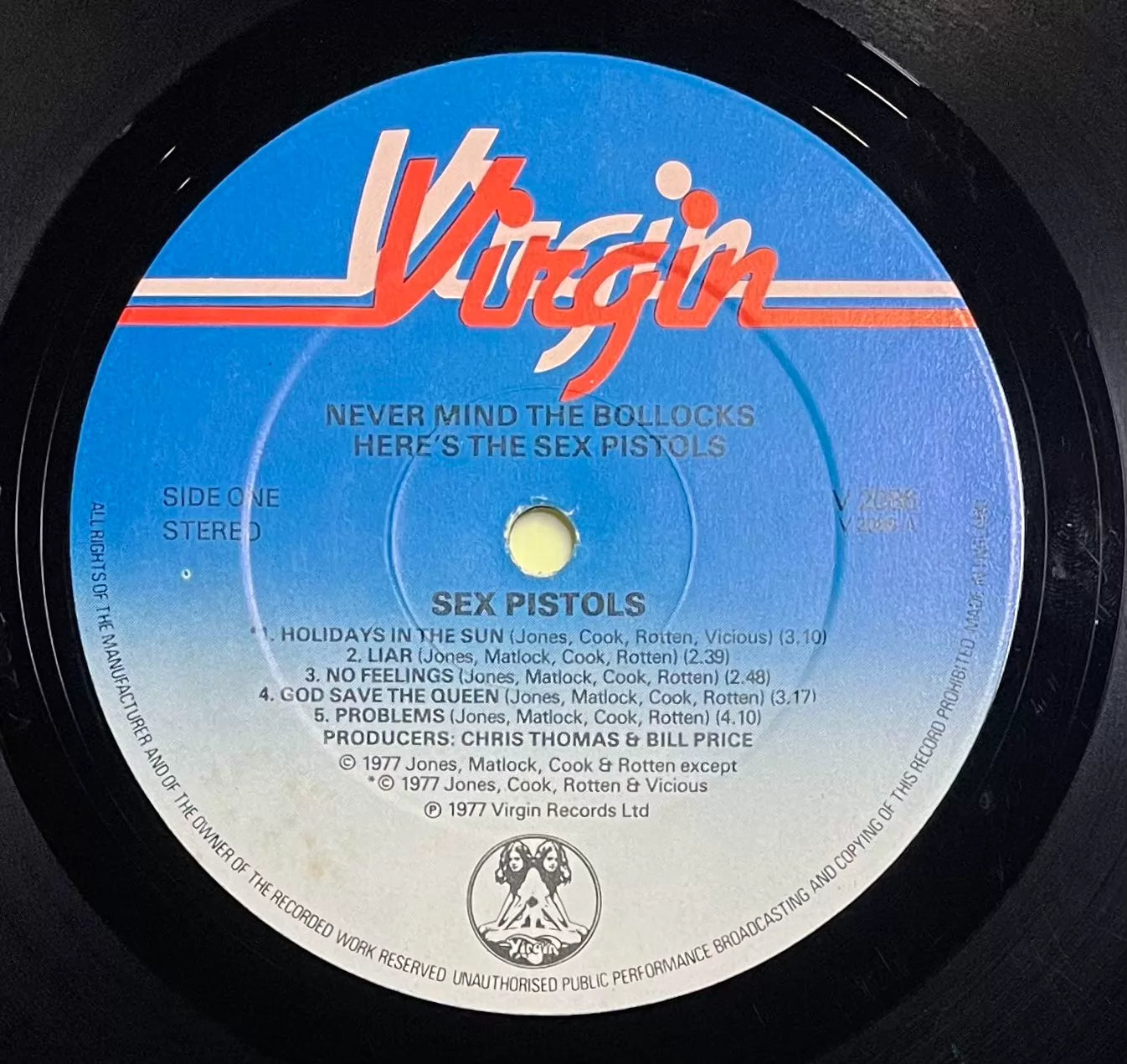 Sex Pistols – Never Mind the Bollocks 1977 UK First-Press Limited Vinyl LP — product detail 3