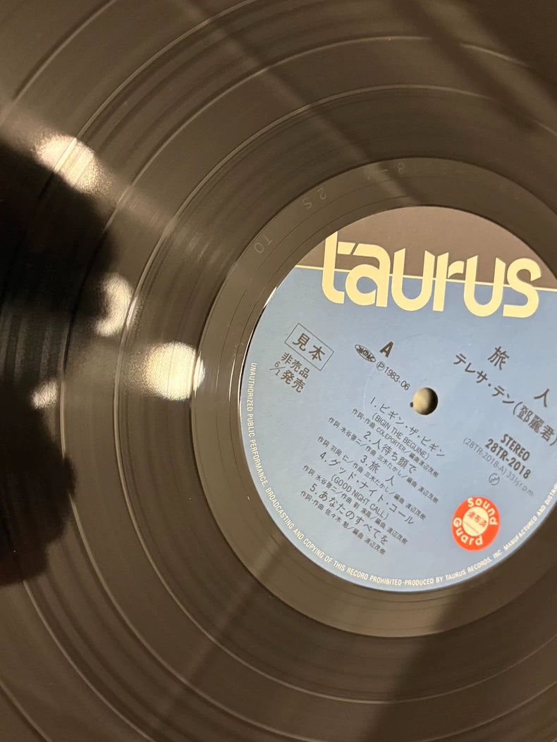 Teresa Teng – Tabibito – Japanese Promotional Vinyl LP