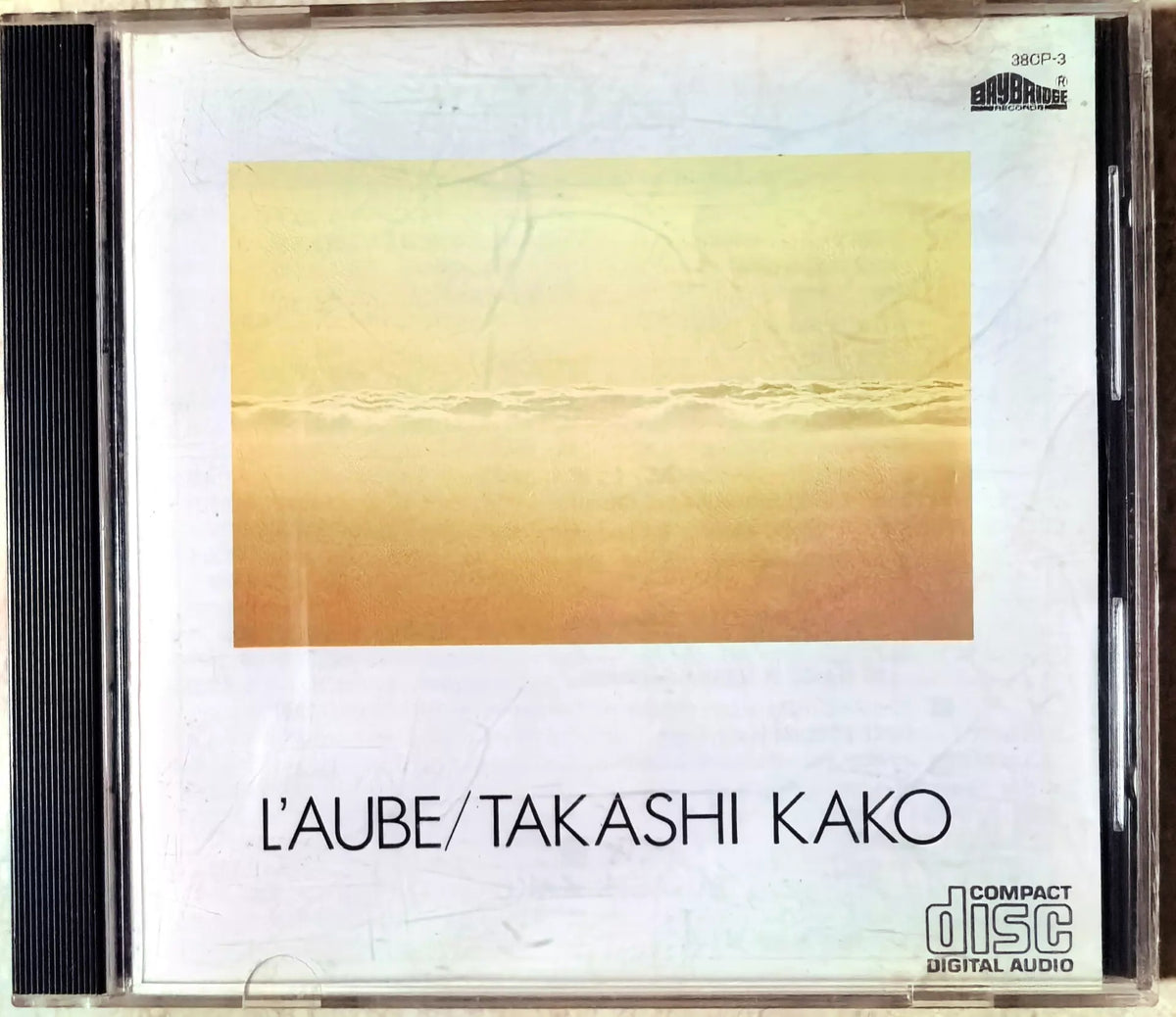 Takashi Kako – L'Aube – Japan 38CP-3 CD