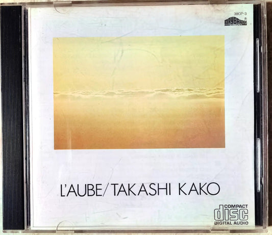 Takashi Kako – L'Aube – Japan 38CP-3 CD