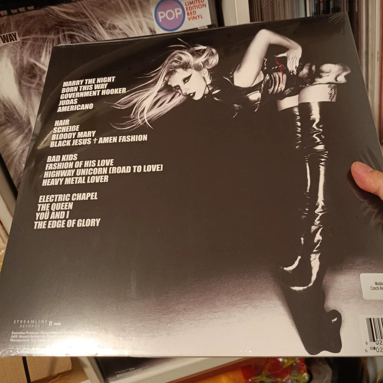 Lady Gaga – Born This Way – European Red Vinyl 2LP – Sealed