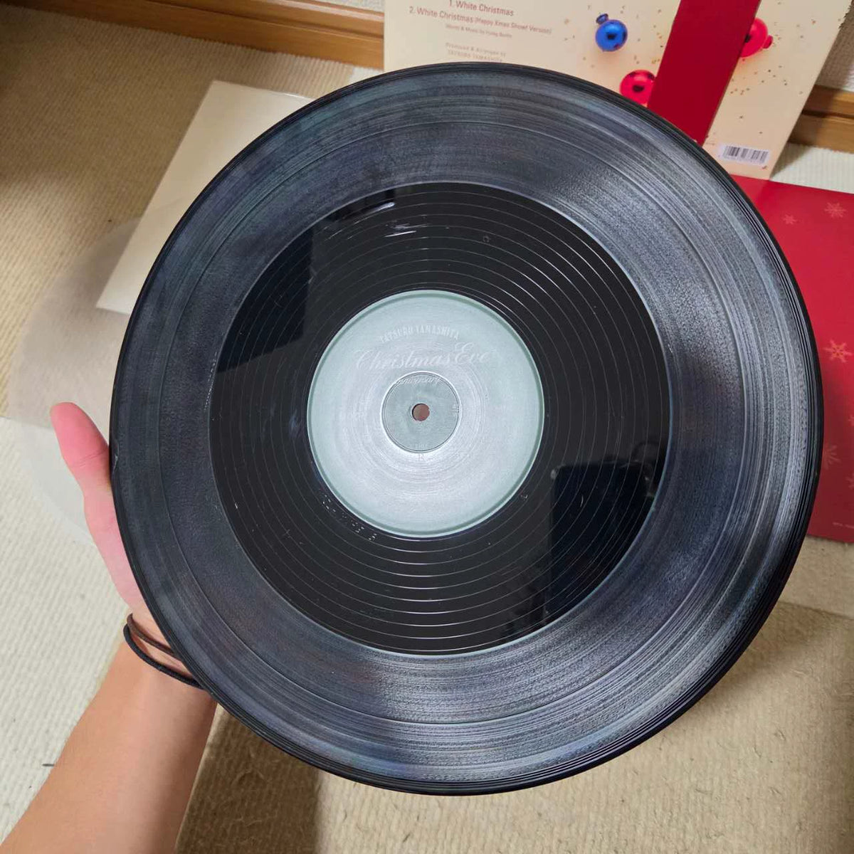 Tatsuro Yamashita – Christmas Eve – 40th Anniversary Vinyl – actual item photograph 8