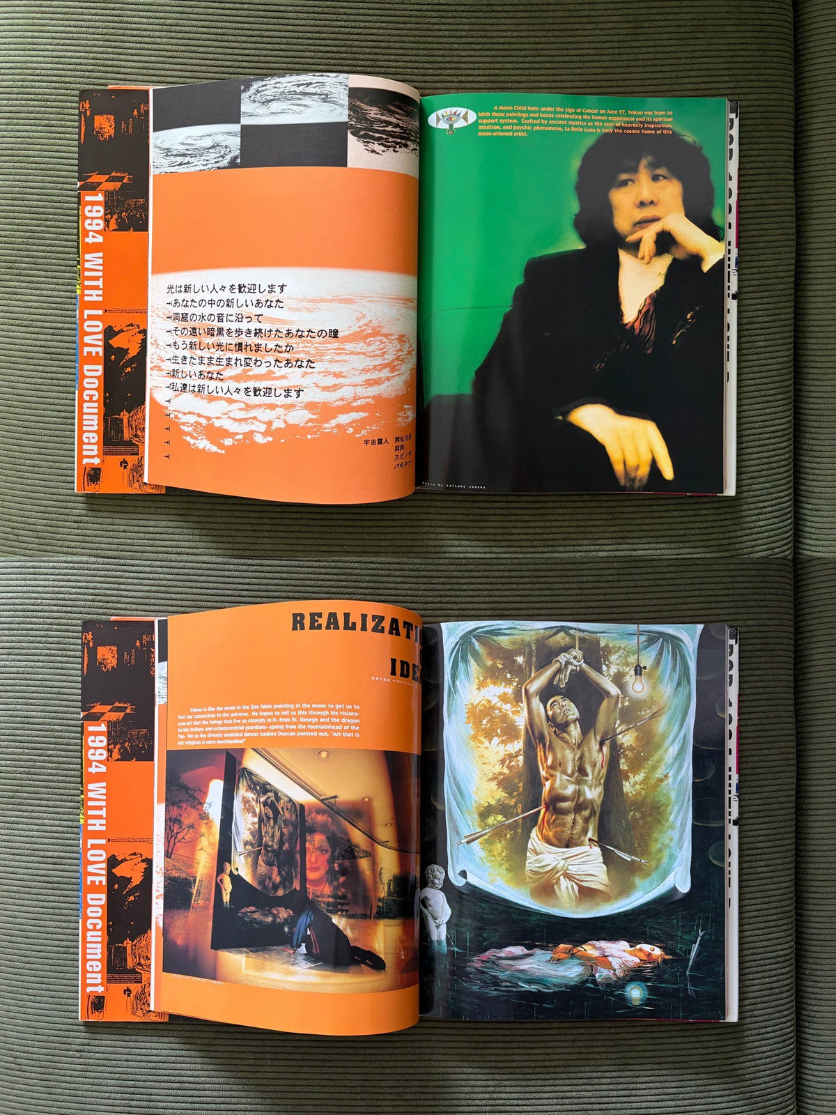 Tadanori Yokoo – Spiritual Pop 1994 with Love Document – photograph 4