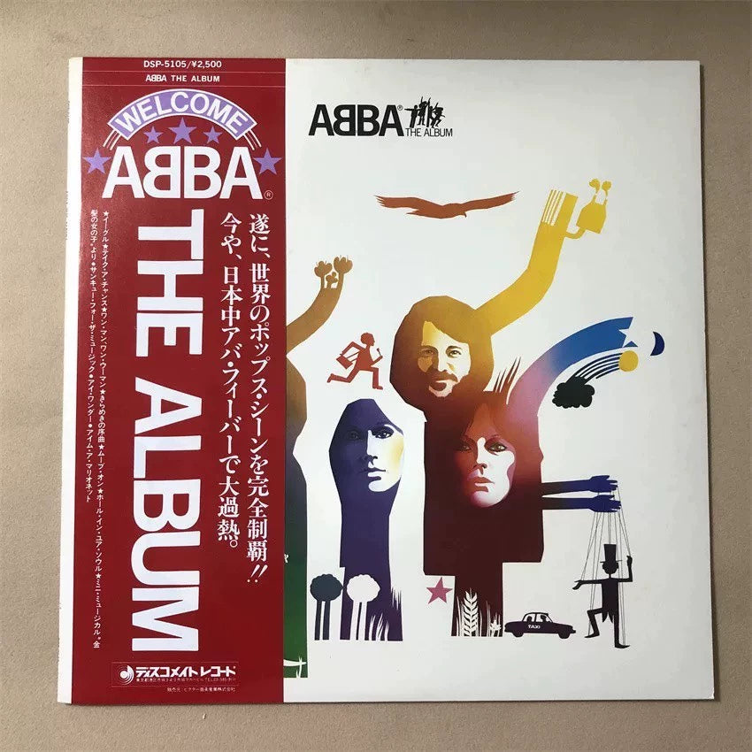 ABBA – The Album – Japanese Vinyl LP – actual copy
