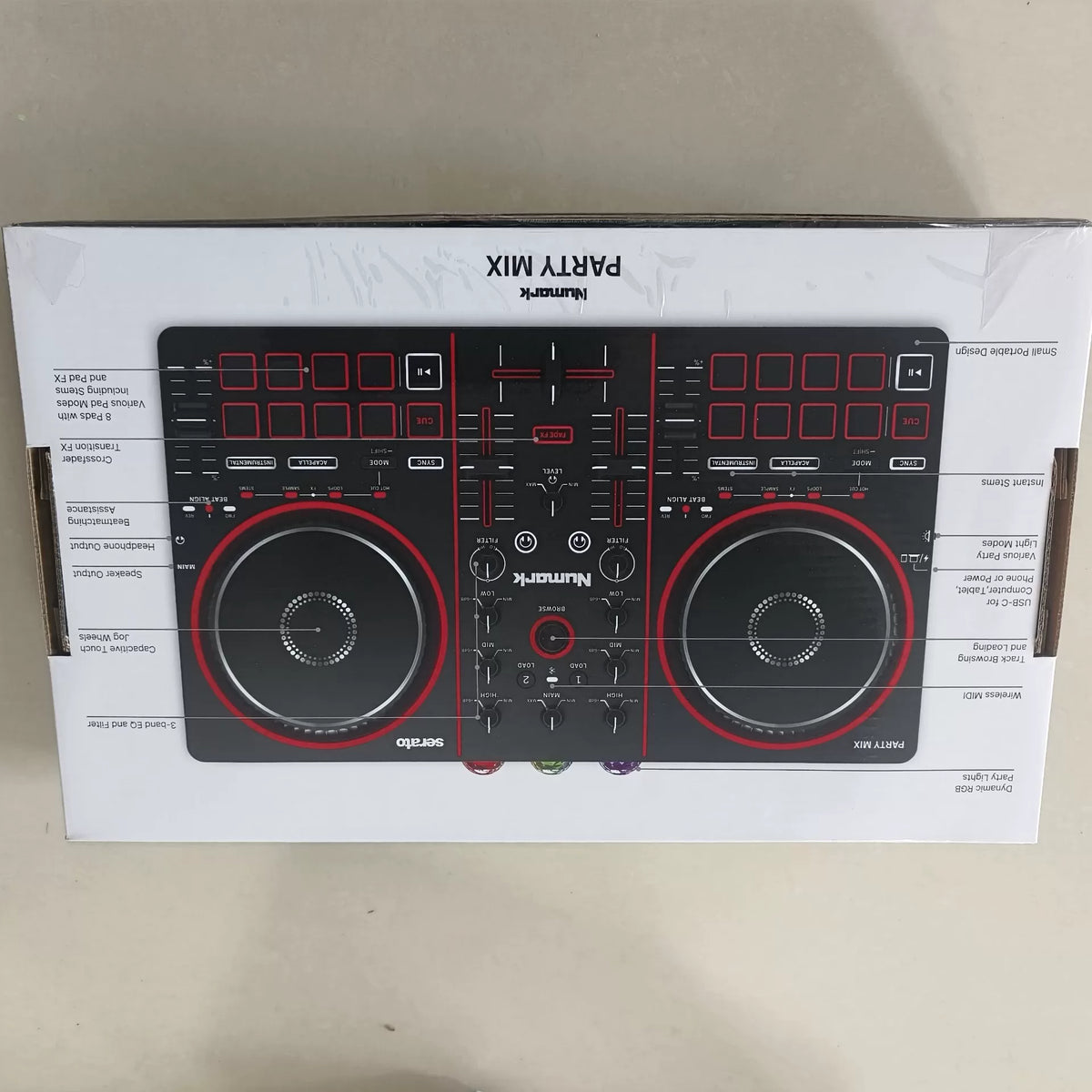 Numark Party Mix III – DJ Controller – New and Sealed