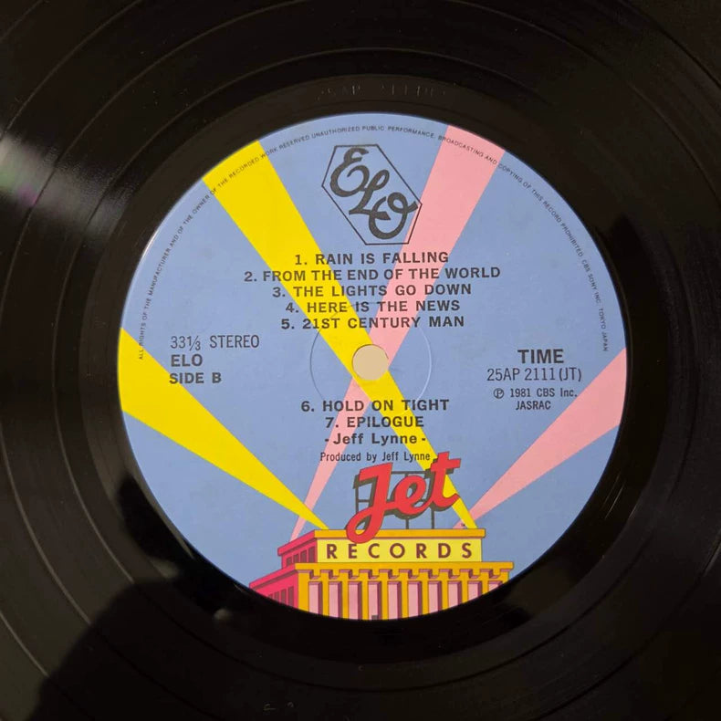 Electric Light Orchestra – Time (1981 Japan LP)