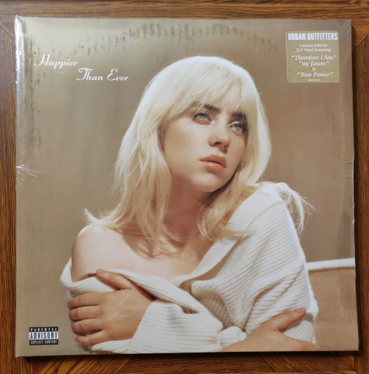 Billie Eilish – Happier Than Ever – UO Brown Vinyl (2LP)