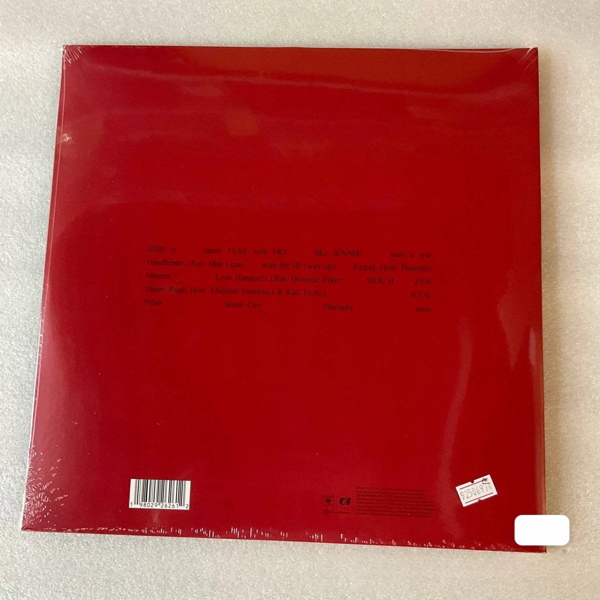 JENNIE – Ruby – Limited Red Vinyl LP — product detail 2