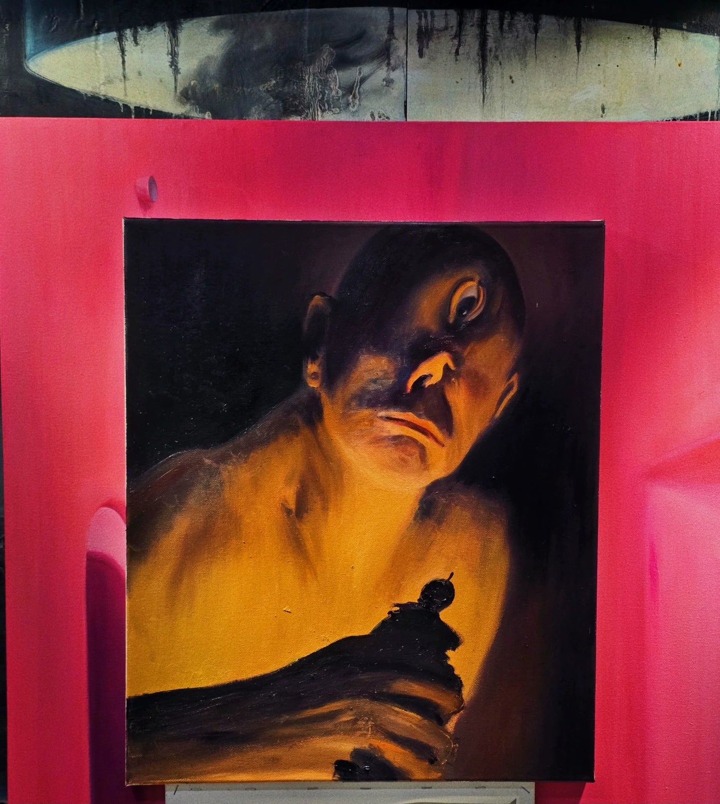 The Odyssey – Cyclops Original Oil Painting 50 × 60 cm