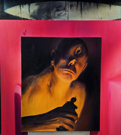 The Odyssey – Cyclops Original Oil Painting 50 × 60 cm