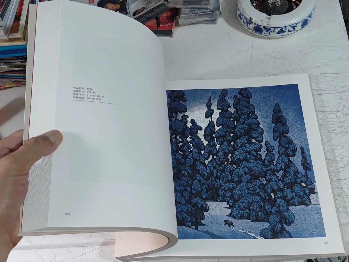 Hua Shuo Long Jiang – Heilongjiang Printmaking Art Book – actual item photograph 3