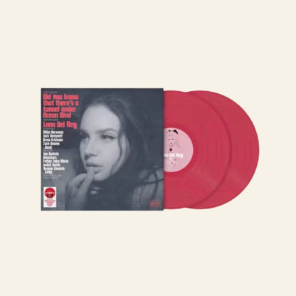 Lana Del Rey – Did You Know That There’s a Tunnel Under Ocean Blvd – Target Red Vinyl (2LP)