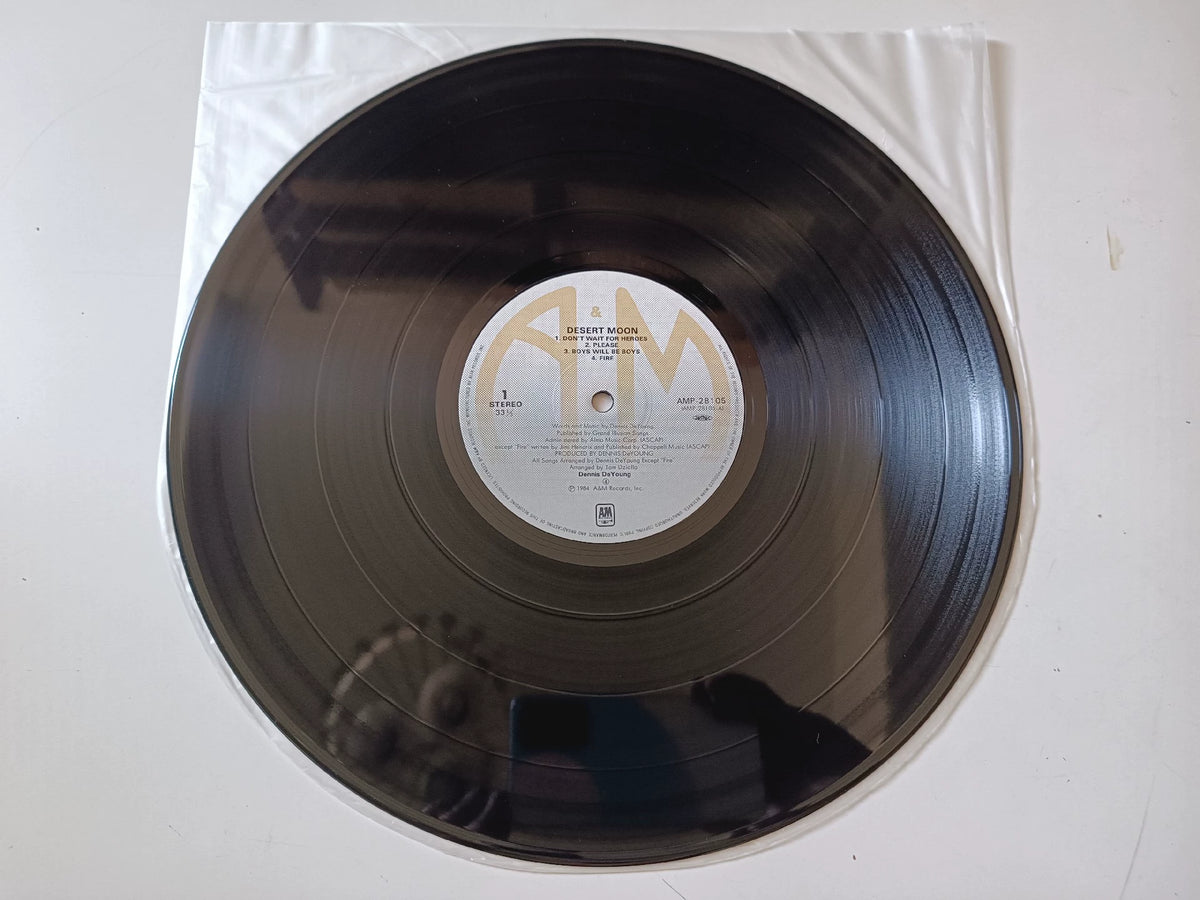 Dennis DeYoung – Desert Moon – Japanese Vinyl LP with Obi – detail 4